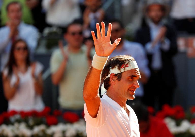 Federer: «Não joguei muito em terra nos últimos anos mas isso não me faz ser menos perigoso»