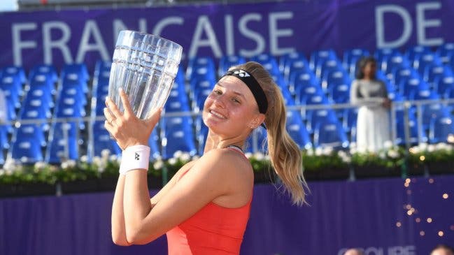 Dayana Yastremska, 19 anos, já soma três títulos WTA