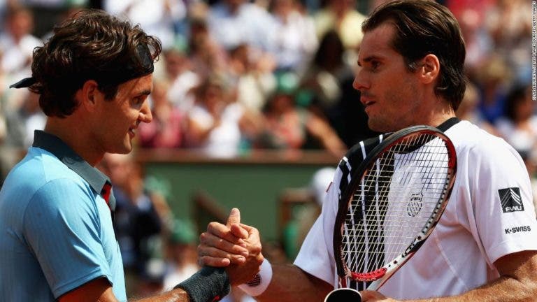 Haas e o dia em que quase estragou o sonho de Federer em vencer Roland Garros: «Aquilo estava nas estrelas»