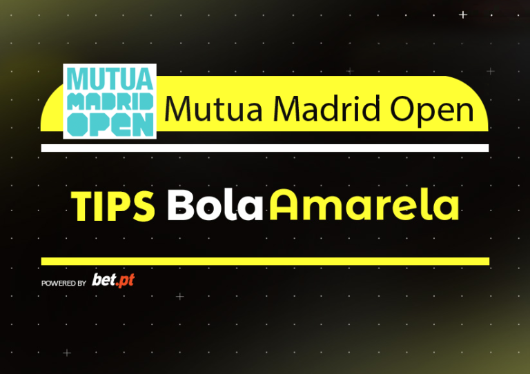 Apostas: Tips Mutua Madrid Open | 6/05/2019