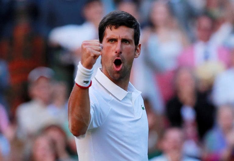 Djokovic arrasa rumo à 36.ª meia-final de Grand Slam da carreira