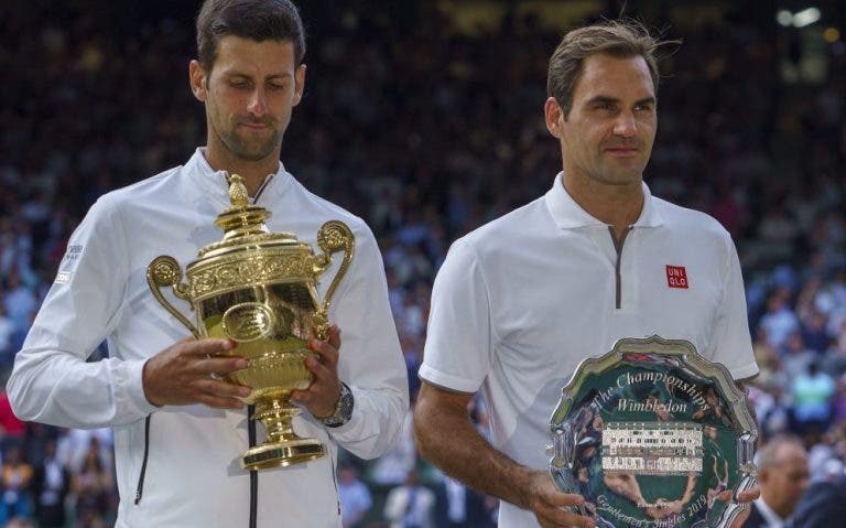Roddick: «Fala-se de Federer como rei da relva mas quem tem dominado Wimbledon é Djokovic»