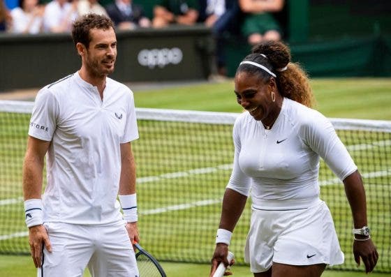 Serena impôs condição a Murray para a parceria em Wimbledon