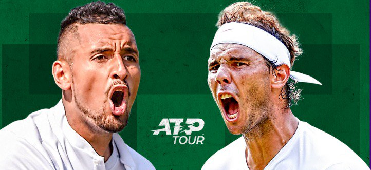 Wimbledon: siga o Nadal vs. Kyrgios no nosso live center