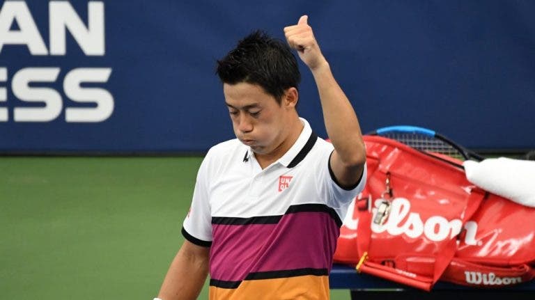 Nishikori volta a bom nível mais de 1 ano depois, mas falha ‘oitavos’ em Kitzbuhel