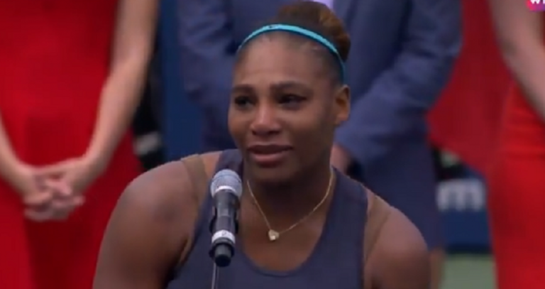Serena Williams após desistir: «Desculpem, eu tentei»