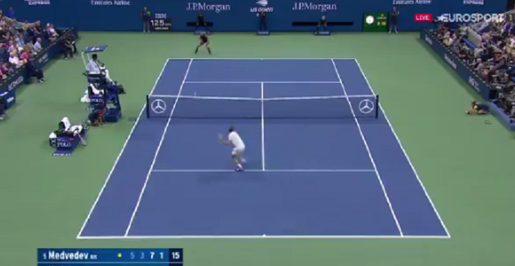[VÍDEO] A final do US Open está boa e pontos como este provam-no