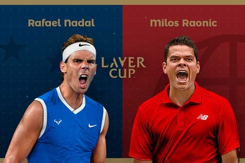 nadal vs raonic laver cup