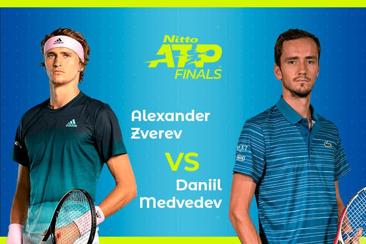 ATP Finals: Siga Alexander Zverev vs Daniil Medvedev no nosso live center
