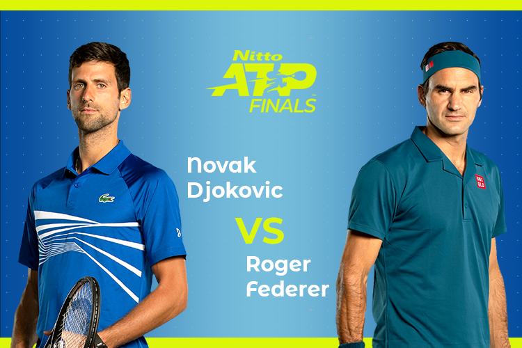 ATP Finals: Siga Novak Djokovic vs Roger Federer no nosso live center