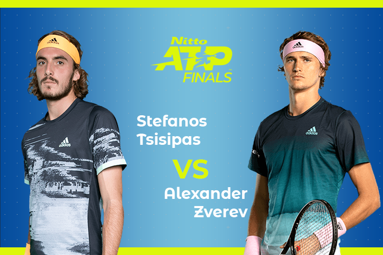 ATP Finals: Siga Stefanos Tsitsipas vs Alexander Zverev no nosso live center