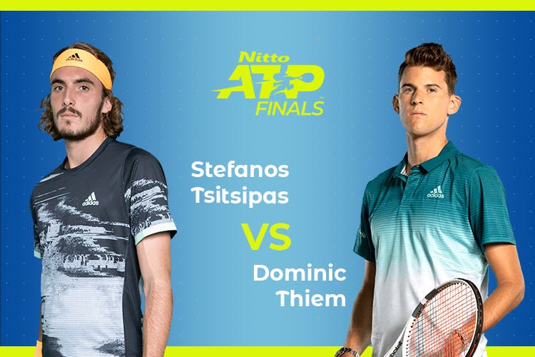 ATP Finals: Siga Stefanos Tsitsipas vs Dominic Thiem no nosso live center