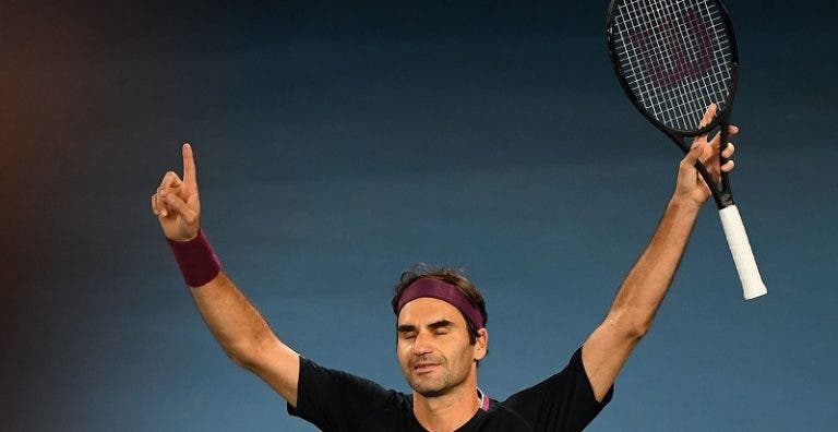 Ninguém jogou tantos quintos sets como Federer na história dos Grand Slams