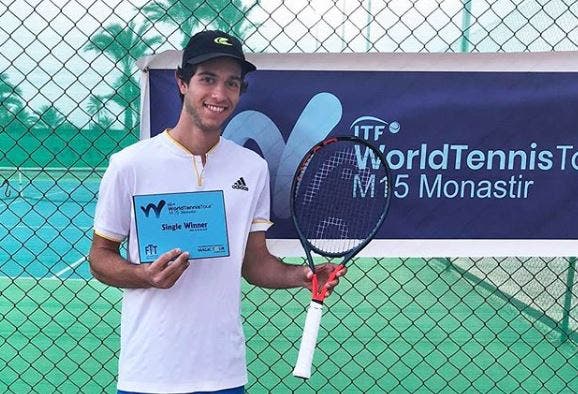Nuno Borges «muito feliz» com título na Tunísia: «Gostaria de acabar o ano no top 300»