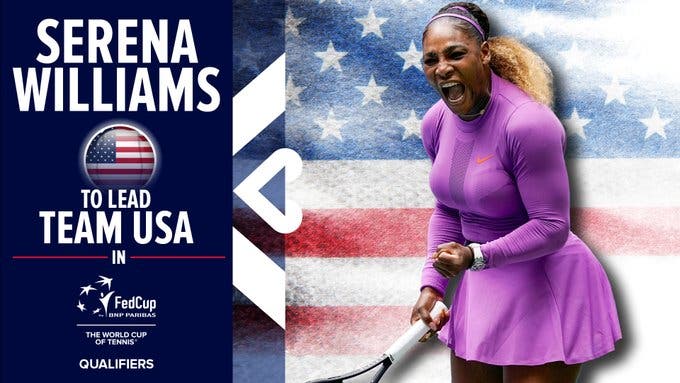 Serena Williams vai voltar à Fed Cup dois anos depois