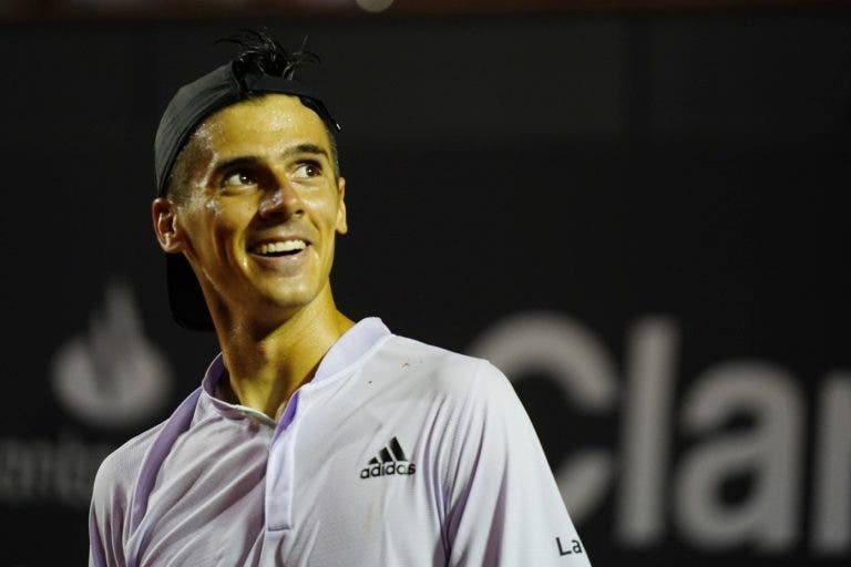 A incrível epopeia de Federico Coria: de Oeiras para o duelo de sonho com Djokovic