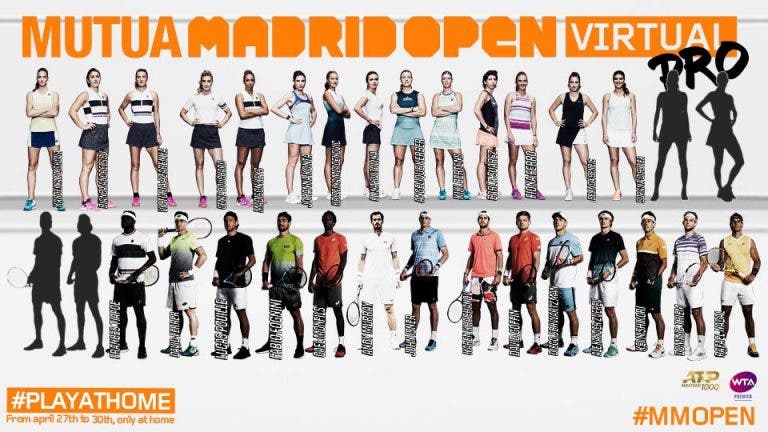 Conheça o conceito do Madrid Open virtual que arranca a 27 de abril
