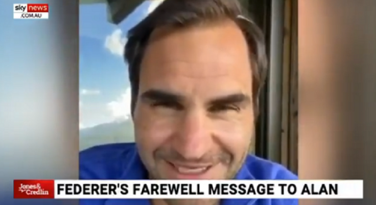Federer debaixo de fogo após deixar mensagem a radialista famoso por opiniões racistas