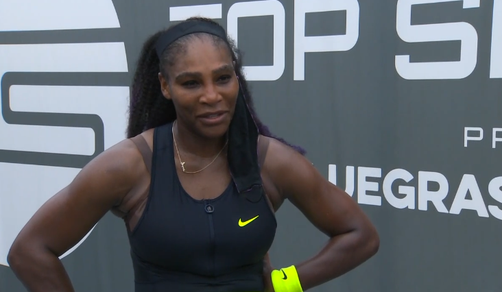 Serena ironiza sobre o seu quadro em Lexington: «Defronto a Venus e a Vika todas as semanas»