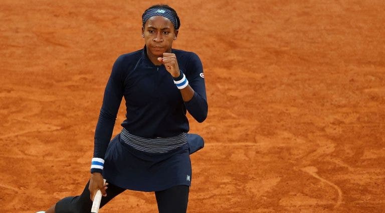 Gauff: «A sensação de jogar num pavilhão sem público é peculiar»