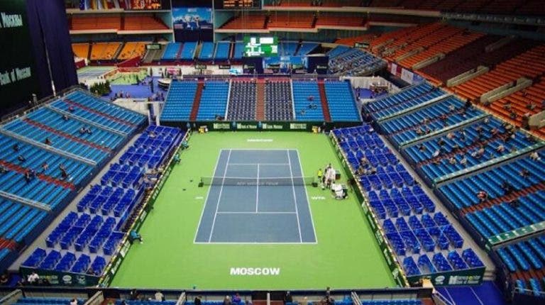 ATP e WTA de Moscovo cancelados devido ao aumento de casos de Covid-19 na Rússia