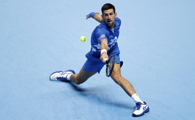 Djokovic derrota facilmente Schwartzman no seu 1.º encontro em Londres