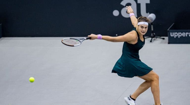 WTA de Linz vai ter a melhor final possível: Sabalenka contra Mertens