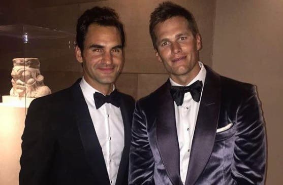 Federer dá os parabéns ao amigo Tom Brady: «A idade é só um número»