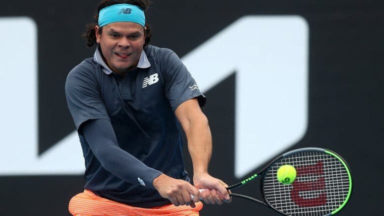 Raonic vai voltar em 2023 depois de tudo lhe ter acontecido este ano: «Até um peso caiu no pé»