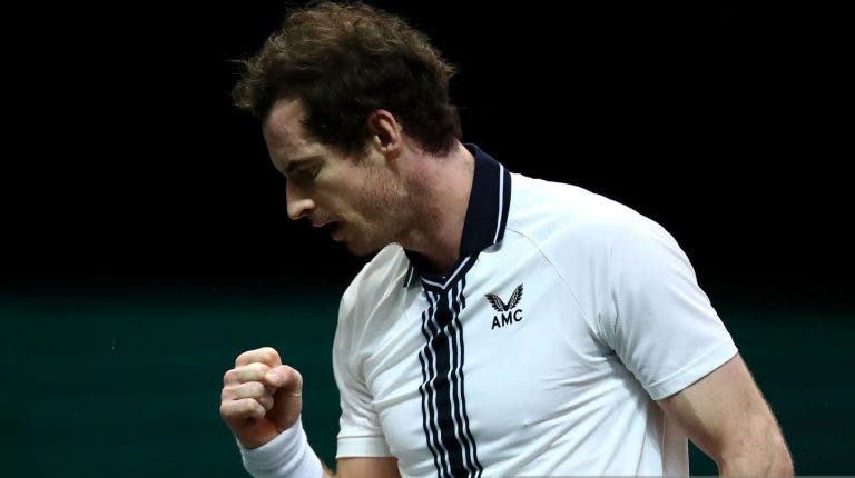 Murray sobrevive a jogo quase perdido e alcança segunda ronda do ATP 500 de Roterdão