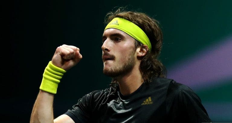 Tsitsipas joga o suficiente e garante segunda ronda em Roterdão