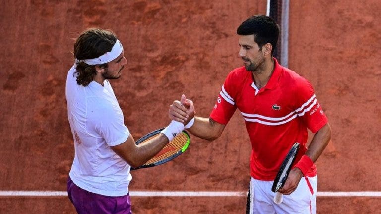 Tsitsipas também “não se lembra” da final de Roland Garros com Djokovic