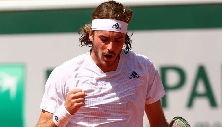 Tsitsipas segue perfeito e regressa aos quartos-de-final em Paris