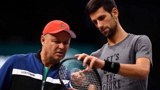 Vajda: “Djokovic não parou de ganhar e vai demonstrar isso este ano”