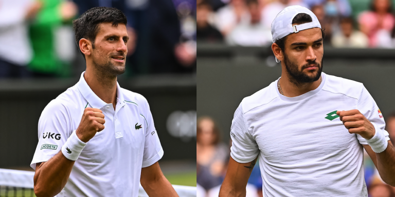 As cinco chaves para Berrettini conseguir surpreender Djokovic na final de Wimbledon
