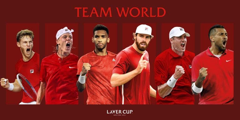 Aí está a equipa Mundo para a Laver Cup: Opelka, Isner e Kyrgios fecham elenco