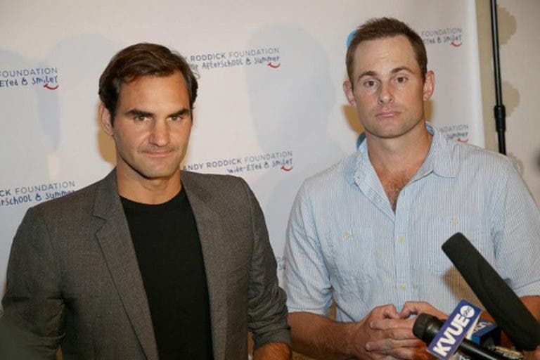 Roddick: «Federer é como nós. Se o encontrarmos no McDonals não dizemos que ele é quem é»