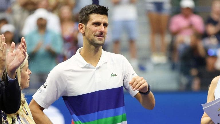 Djokovic está de volta: «Derrota no US Open fez-me ser um pouco mais humilde»