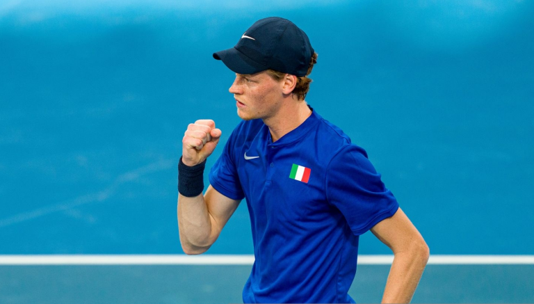 Sinner não se deixa surpreender e coloca Itália a vencer a França na ATP Cup