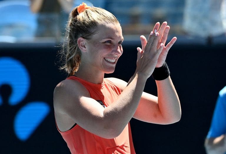 Teve wild card, está na terceira ronda do Australian Open e está delirante com… o dinheiro que ganhou