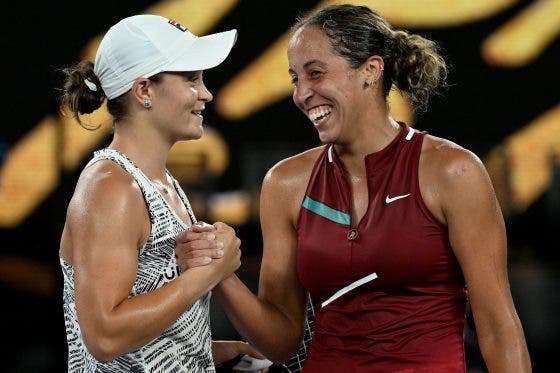 Keys rendida com Barty: «Faz tudo tão bem que fica impossível jogar»