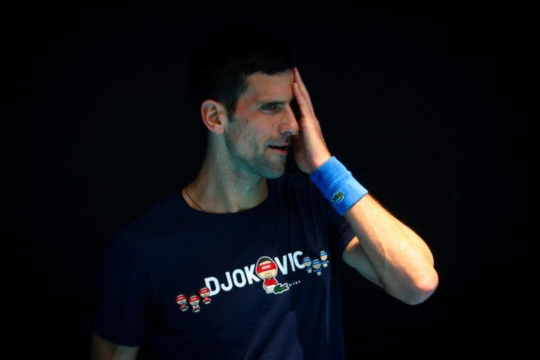 Aí está: Djokovic já conhece o adversário para a estreia na temporada de 2022