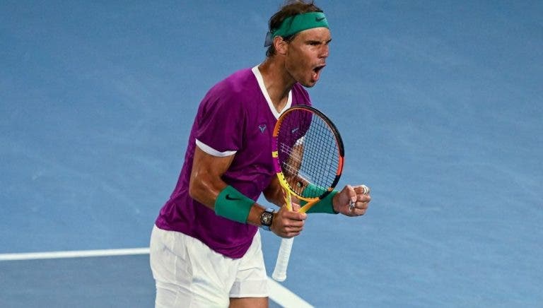 Rafael Nadal banaliza Berrettini rumo à sua sexta final no Australian Open