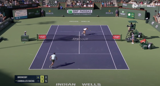 [VÍDEO] Os 20 melhores pontos de Indian Wells: há verdadeiras obras de arte!