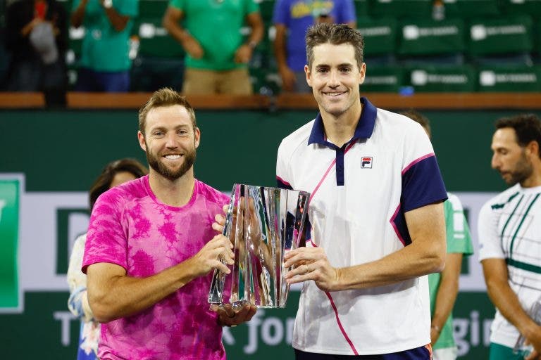 E se jogassem sempre juntos? Sock e Isner conquistam Masters 1000 de Indian Wells de novo