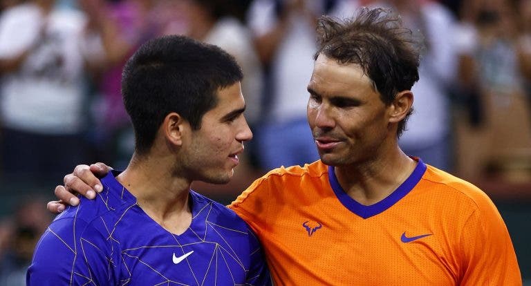 Veja a incrível coincidência que liga Alcaraz e Nadal no ATP Finals
