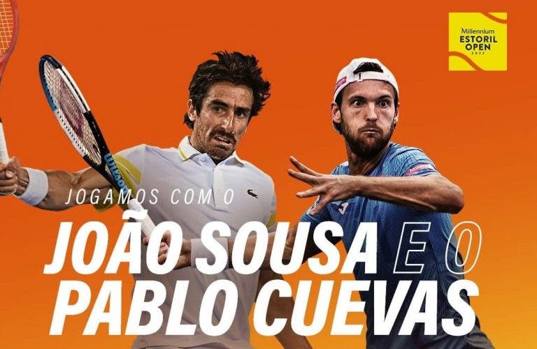 João Sousa recebe wild card de pares para o Estoril Open ao lado de Cuevas