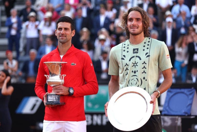 Tsitsipas sem dúvidas: «Os favoritos em Roland Garros são Djokovic e Alcaraz»