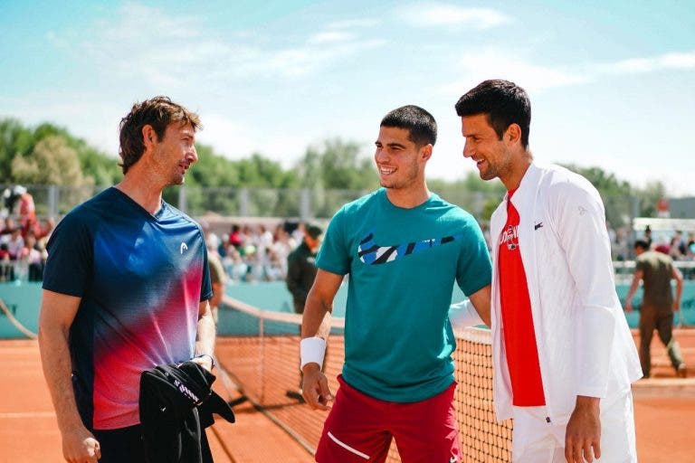 Djokovic aceita desejo de Alcaraz para Roma e ‘pega no pé’ de Ferrero