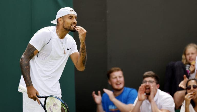Kyrgios sobrevive a batalha tensa e polémica de cinco sets na “relva de Roland Garros”